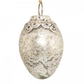 Front - Hill Interiors The Noel Collection Mercury Oval Bauble