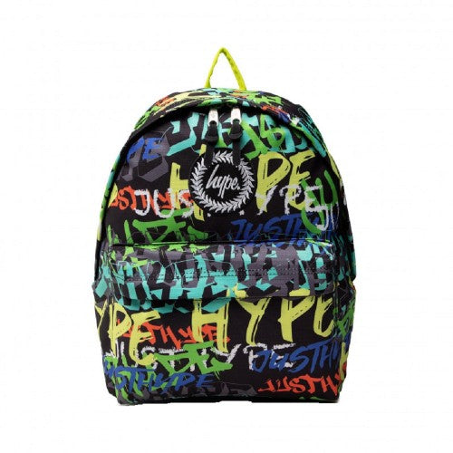 Front - Hype Graffiti Logo Knapsack