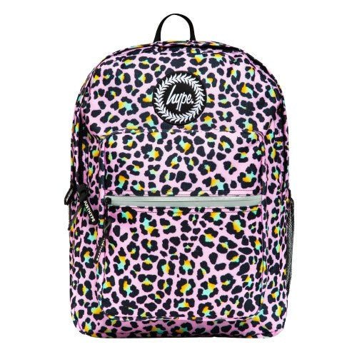 Front - Hype Disco Leopard Utility Backpack