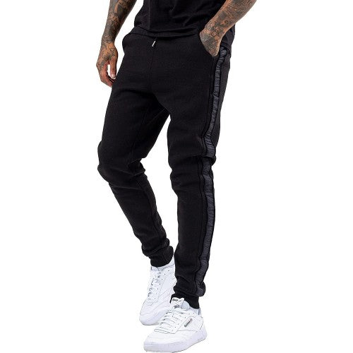 Front - Hype Mens Tonal Tape Scribble Logo Sweatpants