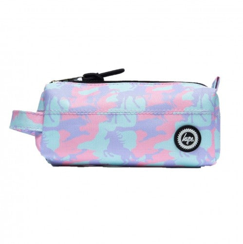 Front - Hype Unicorn Camo Pencil Case