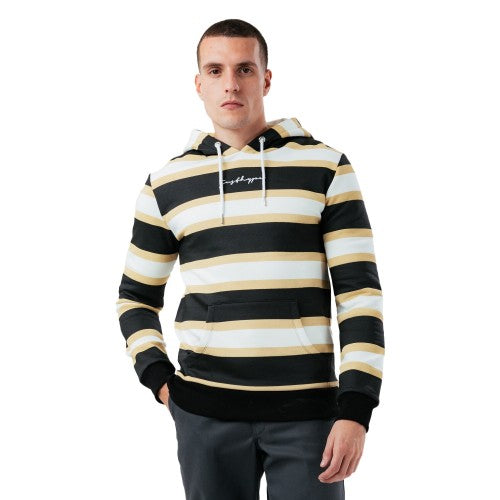 Front - Hype Mens Stripe Hoodie