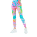 Front - Hype Girls Tie Dye Leggings