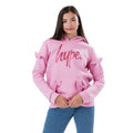 Front - Hype Childrens/Kids Sequin Ruffle Hoodie