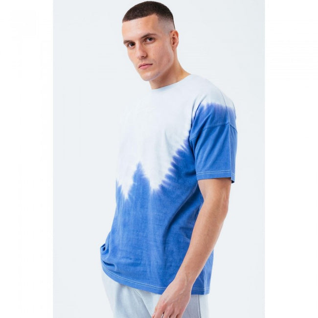 Front - Hype Mens Tie Dye Oversized T-Shirt