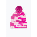 Front - Hype Knitted Camo Beanie