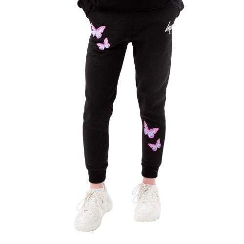 Front - Hype Girls Butterfly Sweatpants
