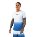 Front - Hype Mens Lake Fade Scribble T-Shirt