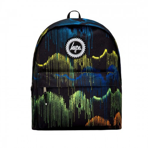 Front - Hype Dark Forest Wave Drips Knapsack