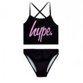 Front - Hype Girls Script Bikini Set