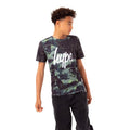 Front - Hype Boys Tyler Camo Script T-Shirt