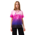 Front - Hype Girls Fade Foil Script T-Shirt