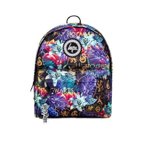 Front - Hype Floral Harry Potter Knapsack