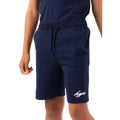 Front - Hype Boys Scribble Embroidered Sweat Shorts