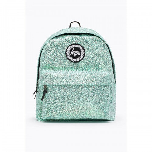 Front - Hype Glitter Crest Knapsack