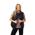 Front - Hype Womens/Ladies Scribble Woven Label Sleeveless Jacket
