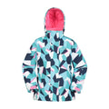 Front - Mountain Warehouse Childrens/Kids Honey Geometric Ski Jacket