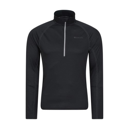 Front - Mountain Warehouse Mens Approach Lightweight Midlayer