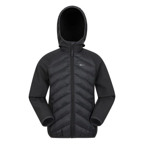 Front - Mountain Warehouse Childrens/Kids Techy Turbine Padded Jacket