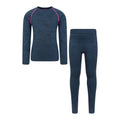Front - Mountain Warehouse Childrens/Kids Seamless Active Base Layer Set