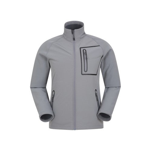 Front - Mountain Warehouse Mens Colossus Soft Shell Jacket