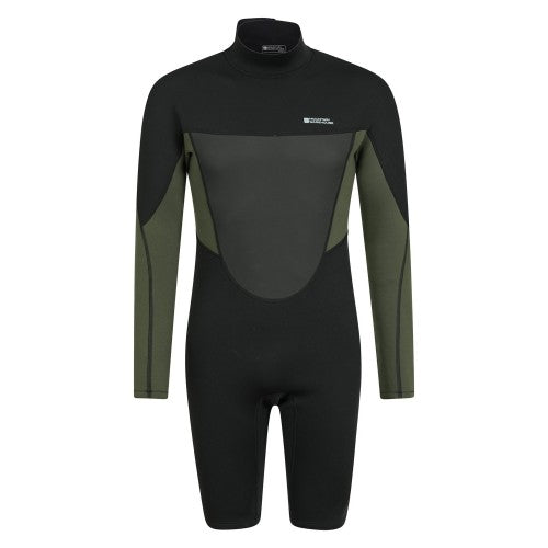 Front - Mountain Warehouse Mens Nassau Short Wetsuit