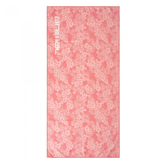 Front - Animal Floral Travel Microfiber Towel