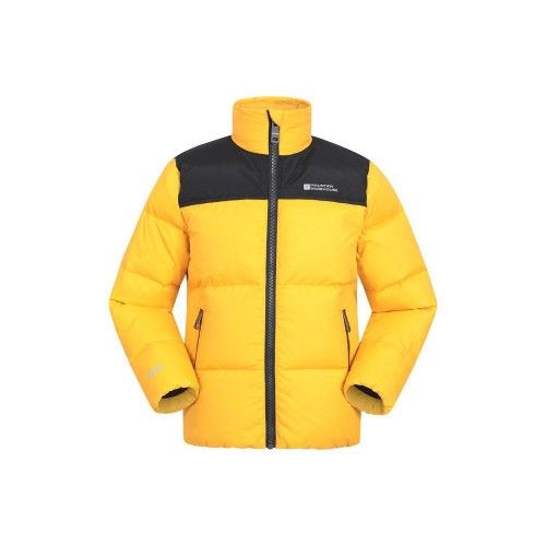 Front - Mountain Warehouse Childrens/Kids Voltage Extreme Down Jacket