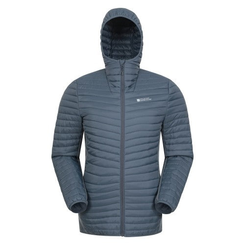 Front - Mountain Warehouse Mens Canyon II Padded Jacket