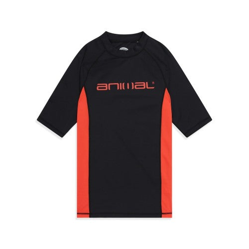 Front - Animal Mens Kai Recycled Rash Guard