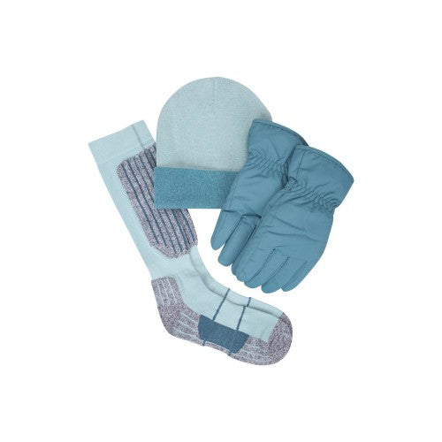 Front - Mountain Warehouse Womens/Ladies Contrast Winter Accessories Set