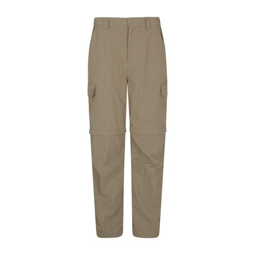 Front - Mountain Warehouse Mens Trek Convertible Pants