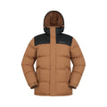 Front - Mountain Warehouse Mens Snow Padded Jacket