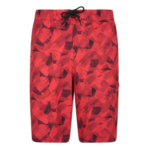 Front - Mountain Warehouse Mens Printed Swim Shorts