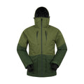Front - Mountain Warehouse Mens Interstellar Colour Block Waterproof Ski Jacket