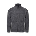 Front - Mountain Warehouse Mens Snowdon Marl Fleece Jacket