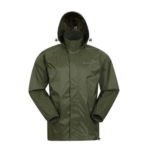 Front - Mountain Warehouse Mens Waterproof Hooded Jacket