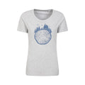Front - Mountain Warehouse Womens/Ladies Tree Ring T-Shirt