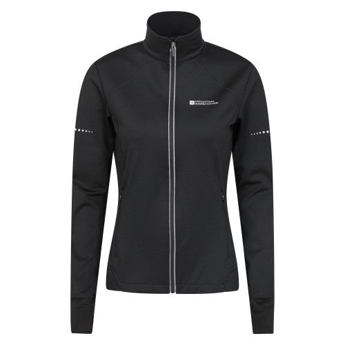 Front - Mountain Warehouse Womens/Ladies Shift Windproof Cycling Jacket