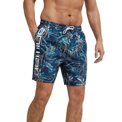 Front - Animal Mens Deep Dive Printed Boardshorts