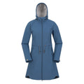 Front - Mountain Warehouse Womens/Ladies Bastet Softshell Longline Jacket