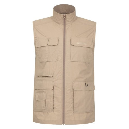 Front - Mountain Warehouse Mens Trek II Vest