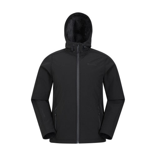 Front - Mountain Warehouse Mens Arctic II Soft Shell Jacket