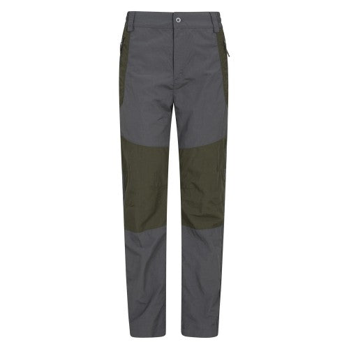 Front - Mountain Warehouse Mens Explore Hiking Trousers