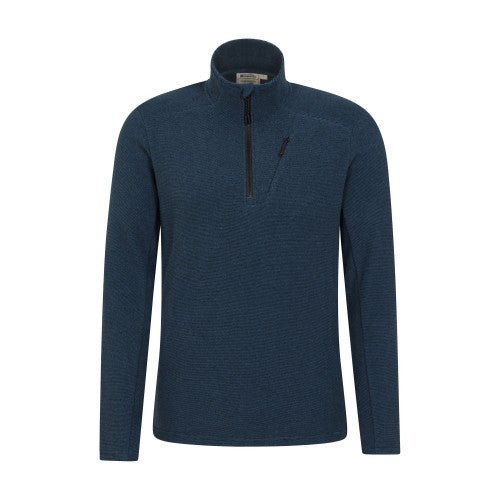 Front - Mountain Warehouse Mens Ridge Half Zip Fleece Top