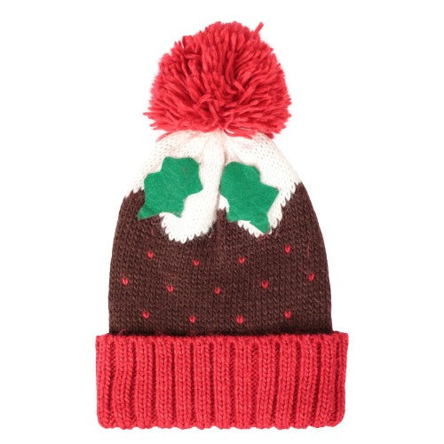 Front - Mountain Warehouse Christmas Pudding Beanie