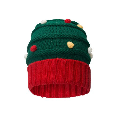 Front - Mountain Warehouse Christmas Tree Beanie