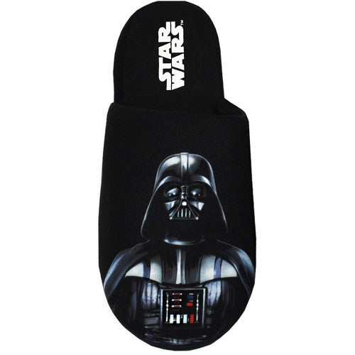 Front - Star Wars Mens Dark Side Darth Vader Slippers