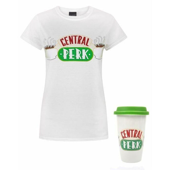White - Front - Friends Womens-Ladies Central Perk Gift Set
