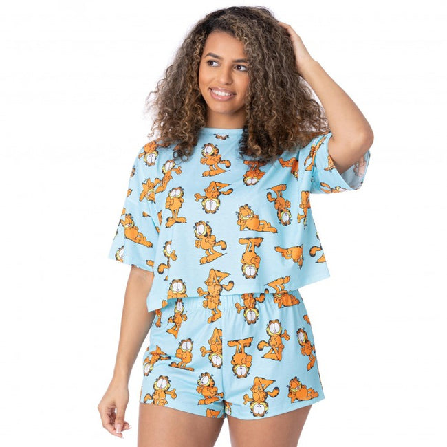 Front - Garfield Womens/Ladies Pajama Set